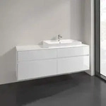 Villeroy & Boch Collaro Waschtischunterschrank 160 x 54,8 cm mit 4 Ausz&uuml;gen,...