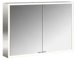 Emco prime Facelift LED-Lichtspiegelschrank 100 cm, 2 T&uuml;ren, Aufputzmodell,