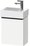 Duravit D-Neo Waschtischunterbau 36,4 x 44 cm, 1 T&uuml;r rechts, Griff...