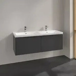 Villeroy & Boch Subway 3.0 Waschtischunterschrank 127,2 cm, 2 Ausz&uuml;ge, ohne