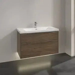 Villeroy & Boch Subway 3.0 Waschtischunterschrank 97,3 cm, 2 Ausz&uuml;ge, mit