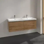 Villeroy & Boch Subway 3.0 Waschtischunterschrank 127,2 cm, 2 Ausz&uuml;ge, ohne