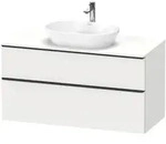 Duravit D-Neo Konsolenwaschtischunterbau 120 x 66,4 cm, 2 Ausz&uuml;ge, Griff