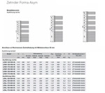 Zehnder Forma Asym LFAR-120-050-05 Badheizk&ouml;rper 49,6 x 116,1 cm, mit