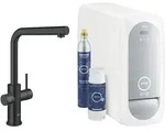 GROHE Blue Home Starter Kit L-Auslauf, K&uuml;chenarmaturen, velvet black