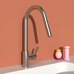 Ideal Standard Gusto K&uuml;chenarmatur Ausladung 24 cm 1-Funktions-Brause,
