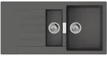 hansgrohe S520-F530 Einbausp&uuml;le 345/160 mit Abtropffl&auml;che, reversibel,