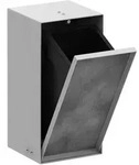 hansgrohe XtraStoris Rock Einbau Abfalleimer mit befliesbarer T&uuml;r 300/150/140,