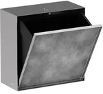 hansgrohe XtraStoris Rock Einbau Abfalleimer mit befliesbarer T&uuml;r 300/300/140,