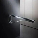 Keuco AXESS St&uuml;tzklappgriff f&uuml;r Waschtisch und WC 70 cm, Accessoires,...