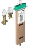 hansgrohe Grundk&ouml;rper f&uuml;r 3-Loch Einhebel-Wannenrandmischer, Badarmaturen,