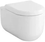 VitrA Liquid Wand-WC VitrA Flush 2.0, Badkeramik, 7321B403-0075, wei&szlig; hochglanz