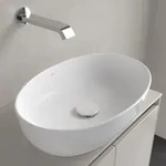 Villeroy & Boch Artis Aufsatzwaschtisch 48 x 32,5 cm, Badkeramik, wei&szlig; alpin...