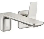 Dornbracht Liss&eacute; Waschtisch-Wand-Einhandbatterie, Badarmaturen, 36861845-06, platin