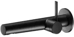 Keuco IXMO Pure Black Selection Einhebel-Waschtischmischer, Unterputz, rund,