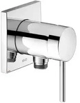 Keuco IXMO Soft Unterputz-Einhebelmischer mit Schlauchanschluss f&uuml;r Wanne & Dusche,