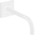 AXOR Uno Elektronik-Waschtischmischer Unterputz f&uuml;r Wandmontage, Ausladung 22,5 cm,