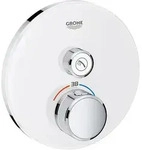 GROHE Grohtherm SmartControl Thermostat Fertigmontageset mit einem Absperrventil,