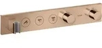 AXOR ShowerSolutions Thermostatmodul Select 530/ 90 f&uuml;r 3 Verbraucher, Fertigset,