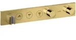 AXOR ShowerSolutions Thermostatmodul Select 530/ 90 f&uuml;r 3 Verbraucher, Fertigset,