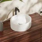 hansgrohe Xuniva S Aufsatzwaschtisch &Oslash; 40 cm, ohne Hahnloch, ohne &Uuml;berlauf,
