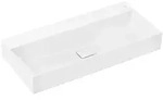 hansgrohe Xevolos E Waschtisch 100 x 48 cm ohne Hahnloch ohne &Uuml;berlauf,...