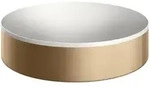 AXOR Suite Aufsatzwaschtisch 400, Badkeramik, 42001140, brushed bronze