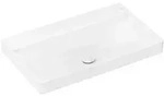 hansgrohe Xelu Q Waschbecken 80 x 48 cm ungeschliffen, ohne Hahnloch,...