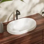 hansgrohe Xuniva U Einbauwaschtisch 55 x 40 cm, ohne Hahnloch, mit &Uuml;berlauf,