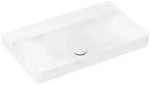 hansgrohe Xelu Q Waschbecken mit Ablage links 80 x 48 cm ungeschliffen, ohne