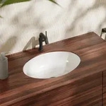 hansgrohe Xuniva D Unterbauwaschtisch 45 x 35 cm, ohne Hahnloch, mit &Uuml;berlauf,