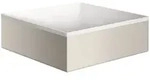 AXOR Suite Aufsatzwaschtisch 285/285, Badkeramik, 42002800, edelstahl optic