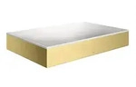 AXOR Suite Aufsatzwaschtisch 600/400, Badkeramik, 42004950, brushed brass