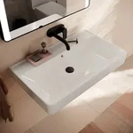 hansgrohe Xanuia Q Waschtisch 800/480 ohne Hahnloch mit &Uuml;berlauf, SmartClean,