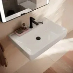 hansgrohe Xanuia Q Waschtisch 700/480 mit Hahnloch ohne &Uuml;berlauf, Badkeramik,