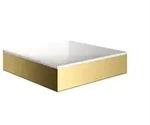 AXOR Suite Aufsatzwaschtisch 400/400, Badkeramik, 42003990, polished gold optic