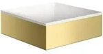 AXOR Suite Aufsatzwaschtisch 285/285, Badkeramik, 42002950, brushed brass