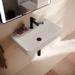 hansgrohe Xanuia Q Waschtisch Compact 650/390 mit Hahnloch ohne &Uuml;berlauf,