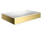 AXOR Suite Aufsatzwaschtisch 600/400, Badkeramik, 42004990, polished gold optic