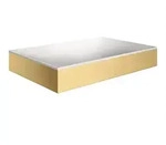 AXOR Suite Aufsatzwaschtisch 600/400, Badkeramik, 42004250, brushed gold optic