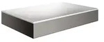 AXOR Suite Aufsatzwaschtisch 600/400, Badkeramik, 42004330, polished black...