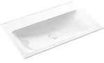 Emco asis Waschtisch 80 cm ohne Hahnloch, Badkeramik, 957711480, wei&szlig;