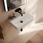 hansgrohe Xanuia Q Waschtisch Compact 550/370 ohne Hahnloch und &Uuml;berlauf,