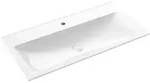 Emco asis Waschtisch 100 cm mit 1 Hahnloch, Badkeramik, 957711431, wei&szlig;
