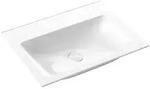 Emco asis Waschtisch 60 cm ohne Hahnloch, Badkeramik, 957711460, wei&szlig;