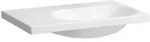 LAUFEN LUA Waschtisch 75 x 46 cm, asymmetrisch Becken rechts, ohne Hahnloch,...