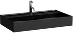 LAUFEN Kartell Waschtisch 80 x 46 cm, mit 1 Hahnloch, mit &Uuml;berlauf, Badkeramik,