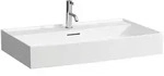LAUFEN Kartell Aufsatzwaschtisch 80 x 46 cm, mit 1 Hahnloch, mit &Uuml;berlauf,