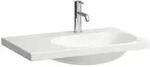 LAUFEN LUA Waschtisch 75 x 46 cm, asymmetrisch Becken rechts, mit Hahnloch, ohne