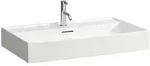 LAUFEN Kartell Waschtisch 80 x 46 cm, mit 1 Hahnloch, mit &Uuml;berlauf, Badkeramik,